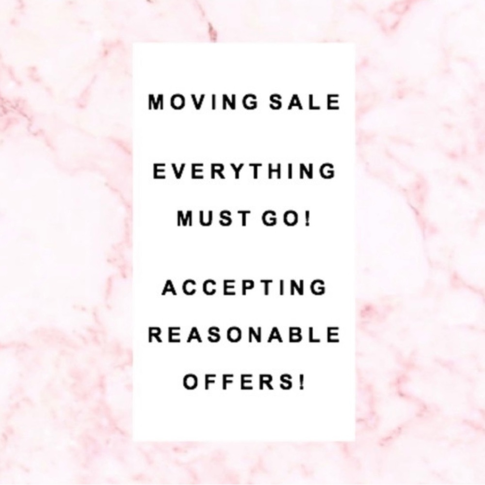 ‼️MOVING /CLOSET CLEANOUT ‼️
